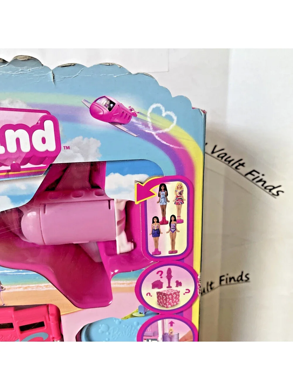 Barbie Mini BarbieLand DreamHouse & 3-Vehicle Playset Piccolo, Multicolor